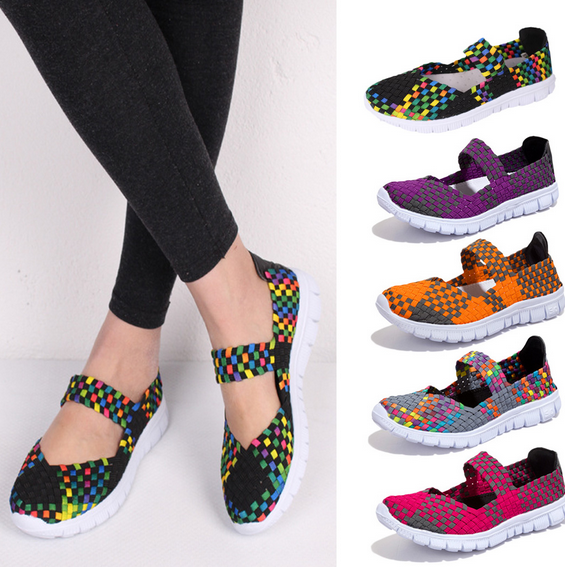 elasticated trainers womens